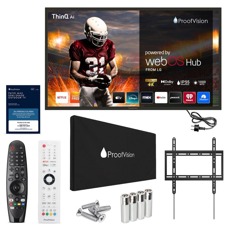 ProofVision Outdoor TVs: Weatherproof 4K Smart TVs