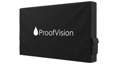 ProofVision Outdoor Waterproof TV Cover with Remote Pocket for Outdoor TVs