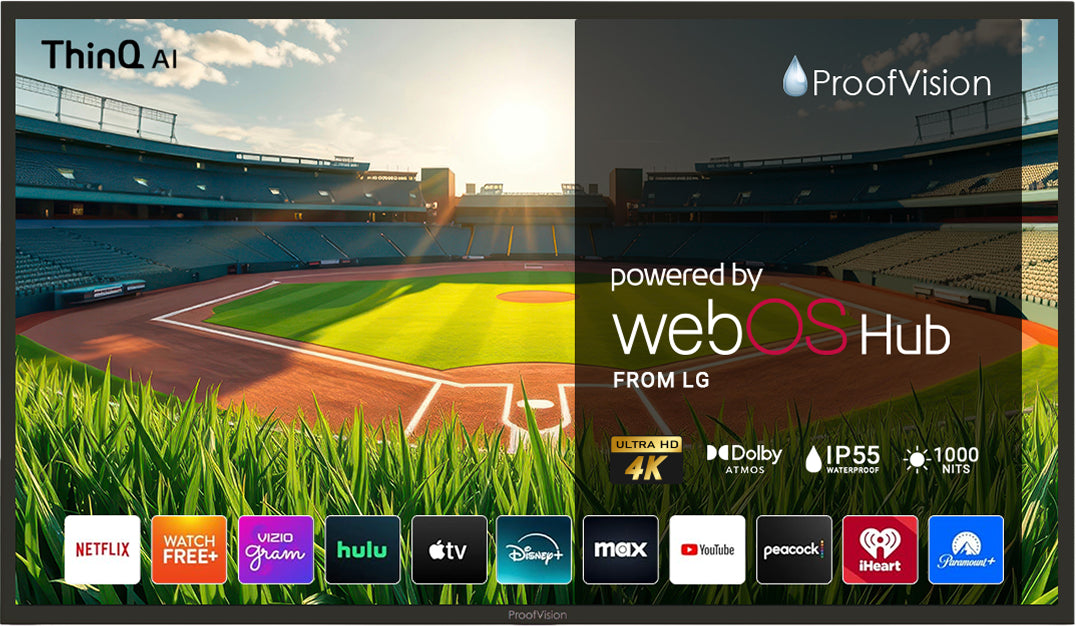 Outdoor TV from ProofVision